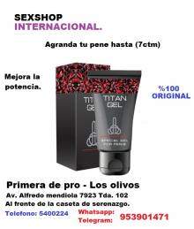 TITAN GEL SEXSHOP INTERNACIONAL 